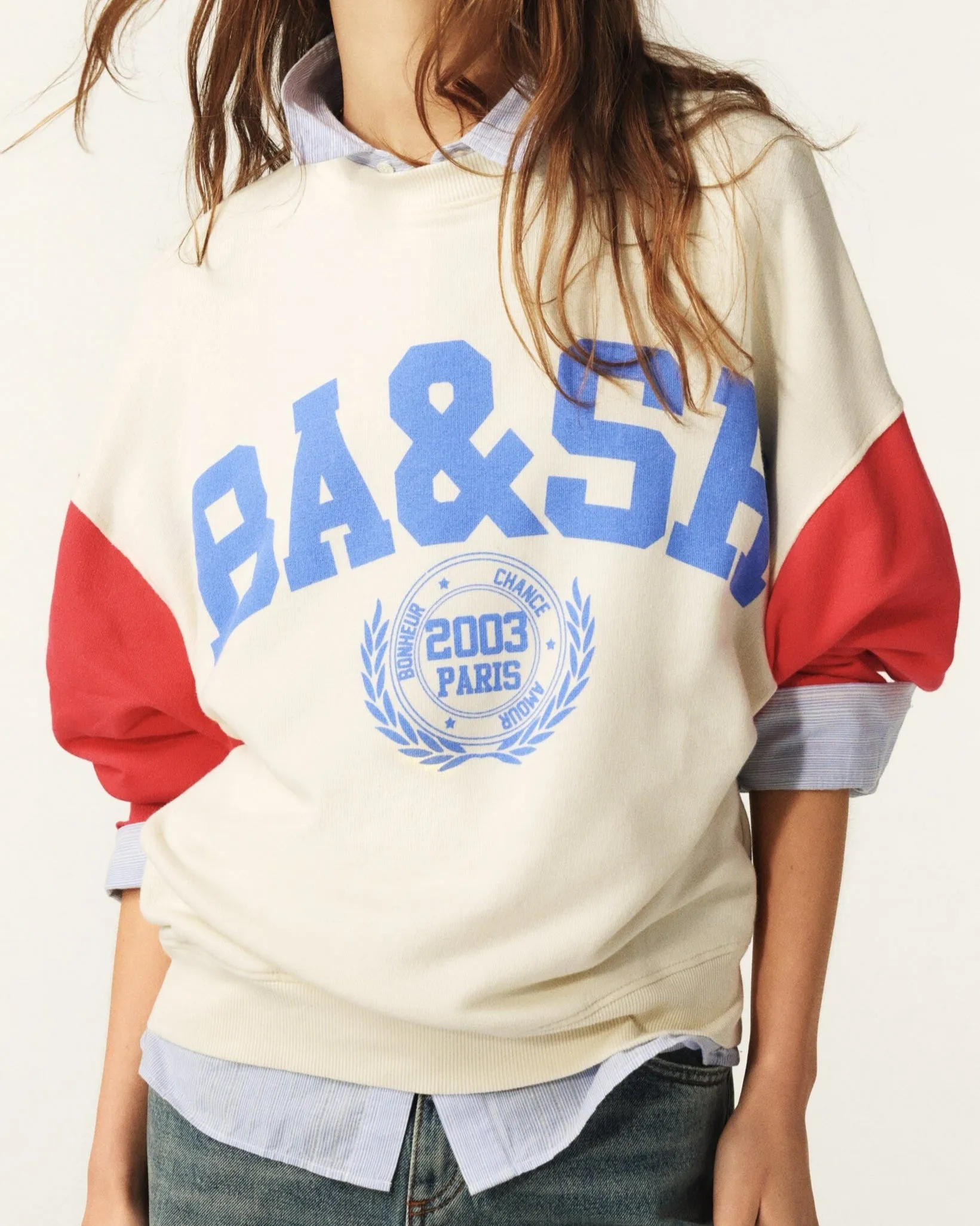 Benjamin Sweatshirt in Red