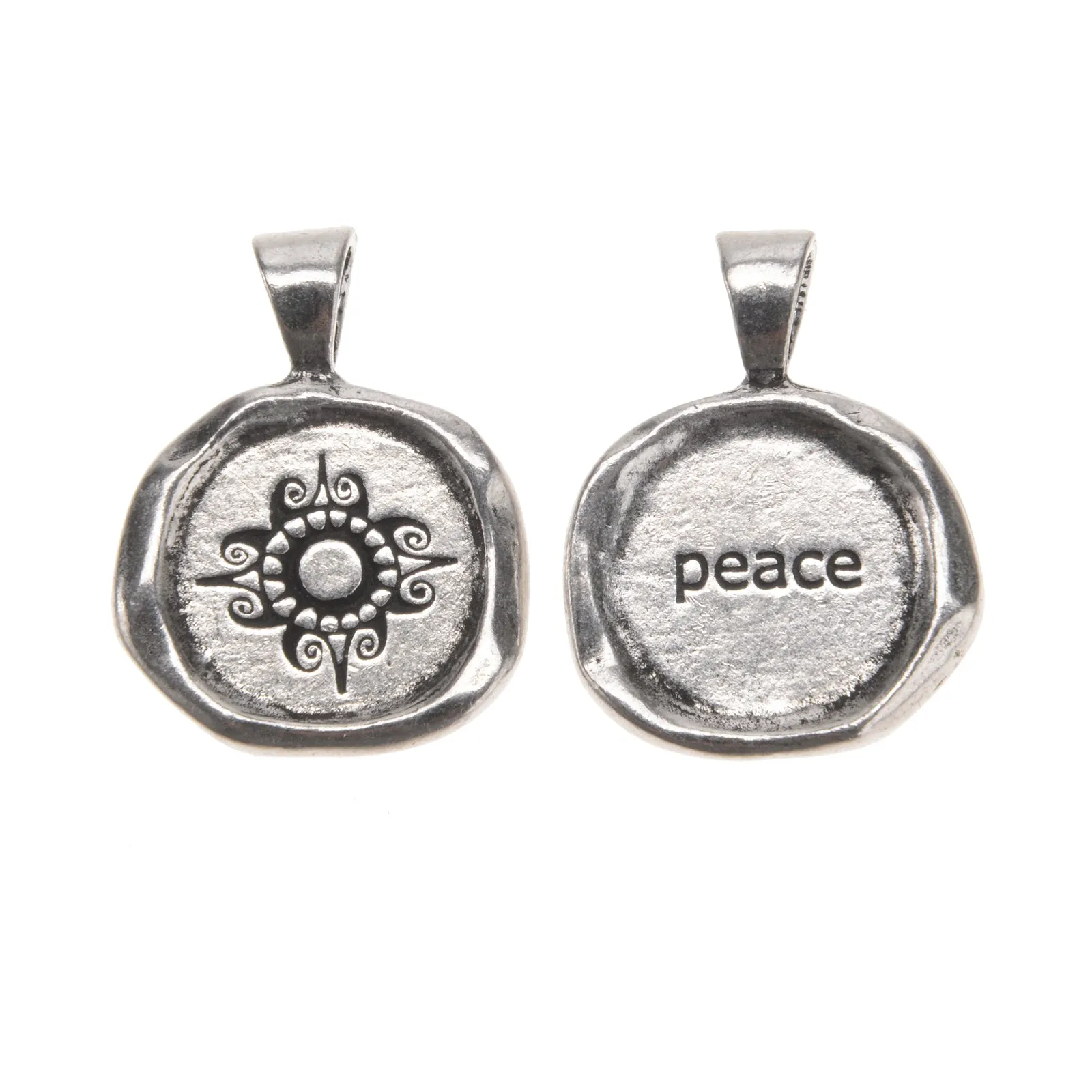 Black Acai Seeds of Life Bracelet with Wax Seal