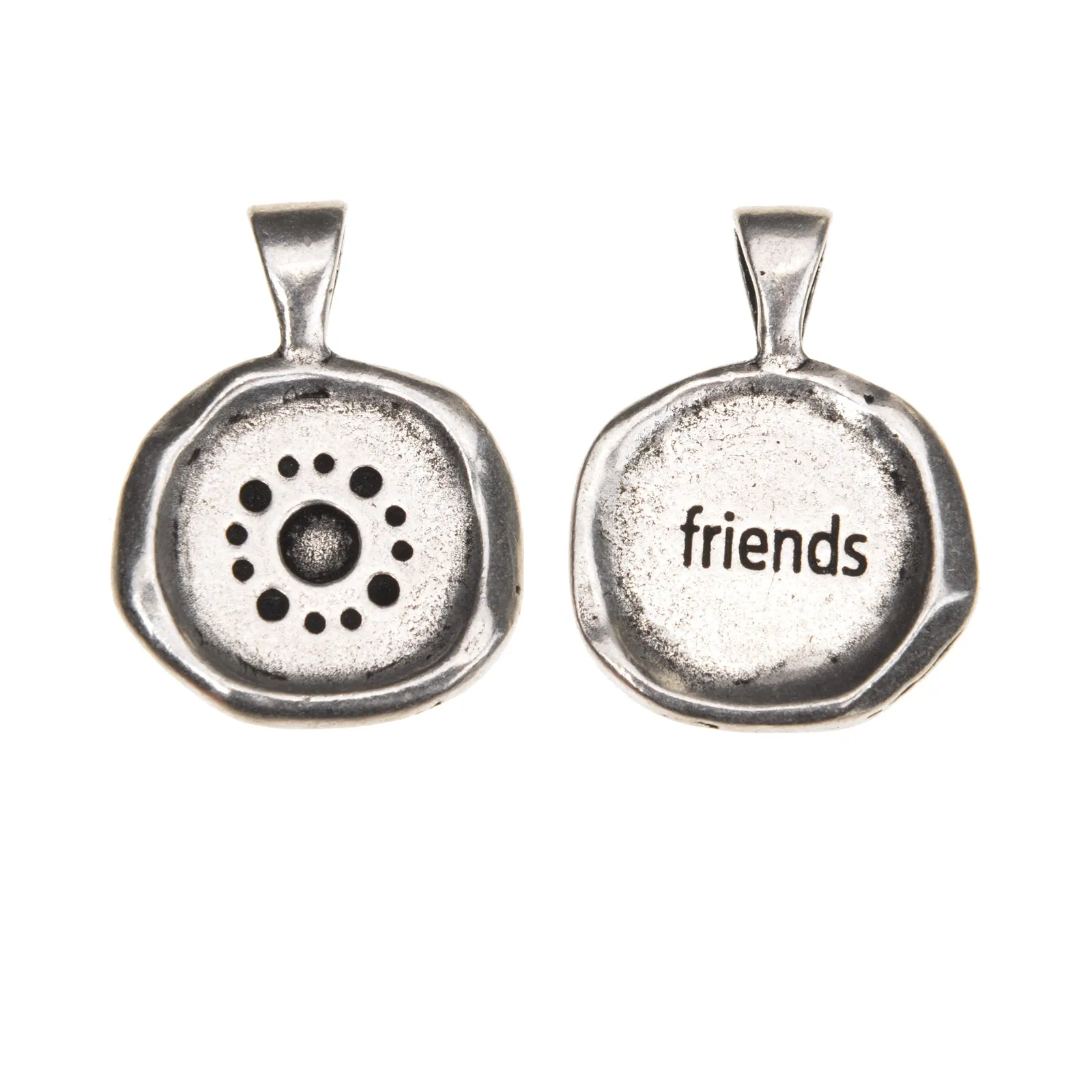 Black Acai Seeds of Life Bracelet with Wax Seal