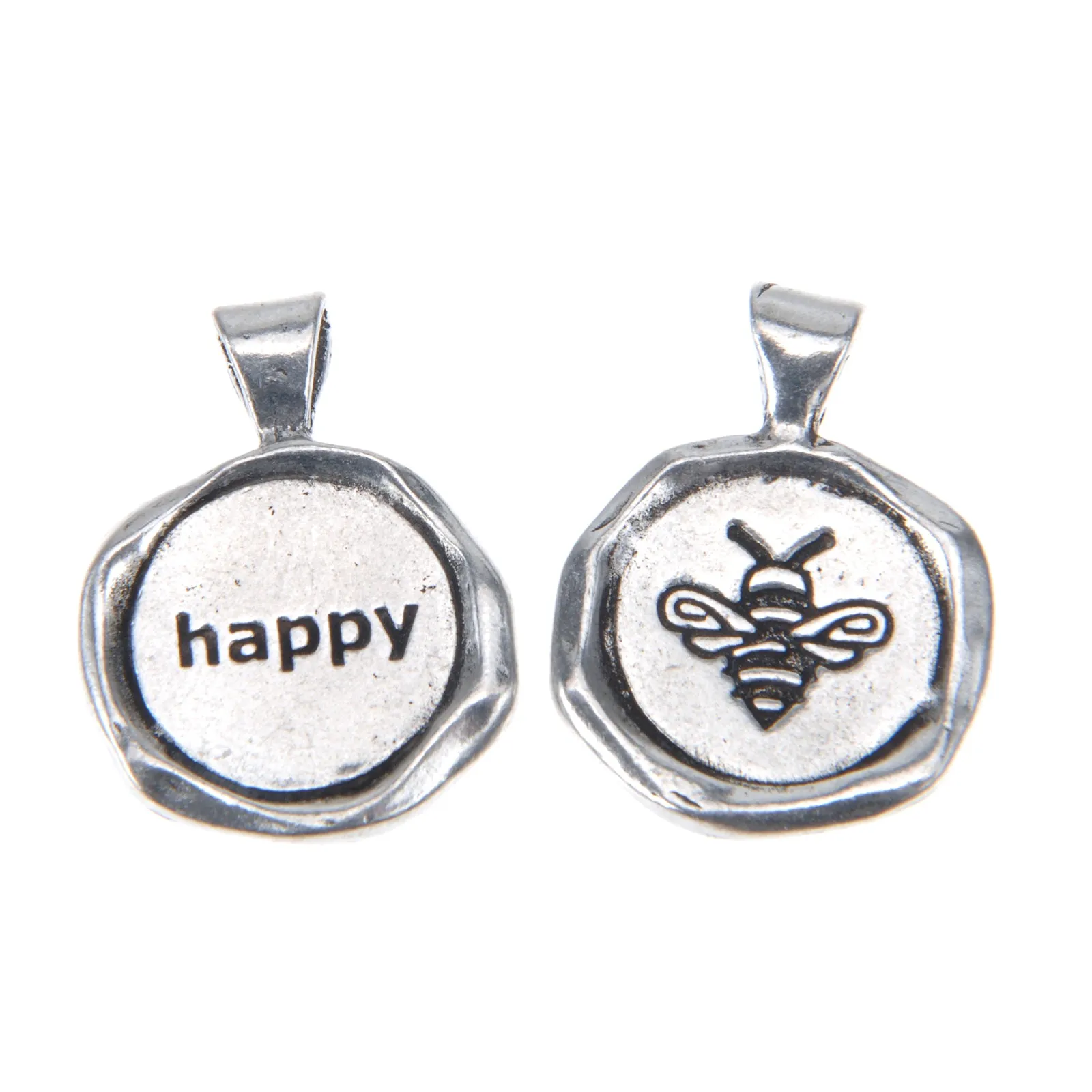 Black Acai Seeds of Life Bracelet with Wax Seal