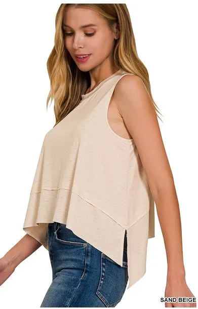 Black Shark Bite Crop Top