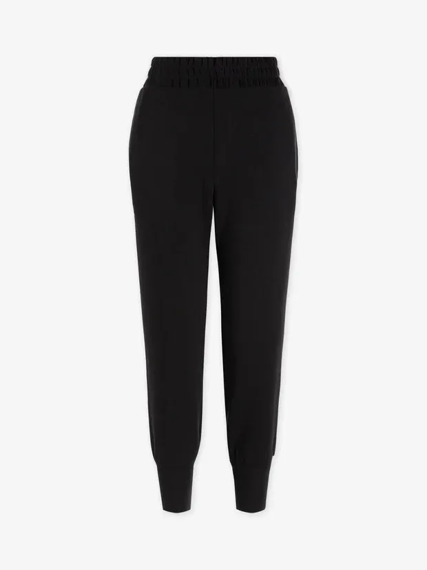 Black Slim Cuff Pant 25"