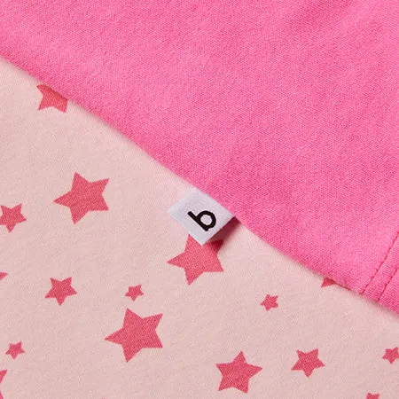 Blossom with Flamingo stars Short Sleeve Dress