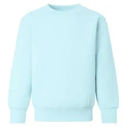 Blue fleece Jumper for personalising