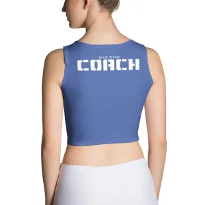 Blue Titan Staff Crop Top