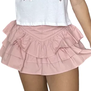 Blush Ruffle Skort..