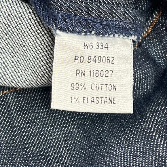 Boden Dark Wash Denim Mini Skirt Jean‎ Skirt Size 10R