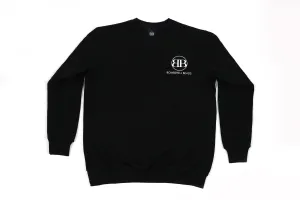 Bombshell Beads Black Crewneck
