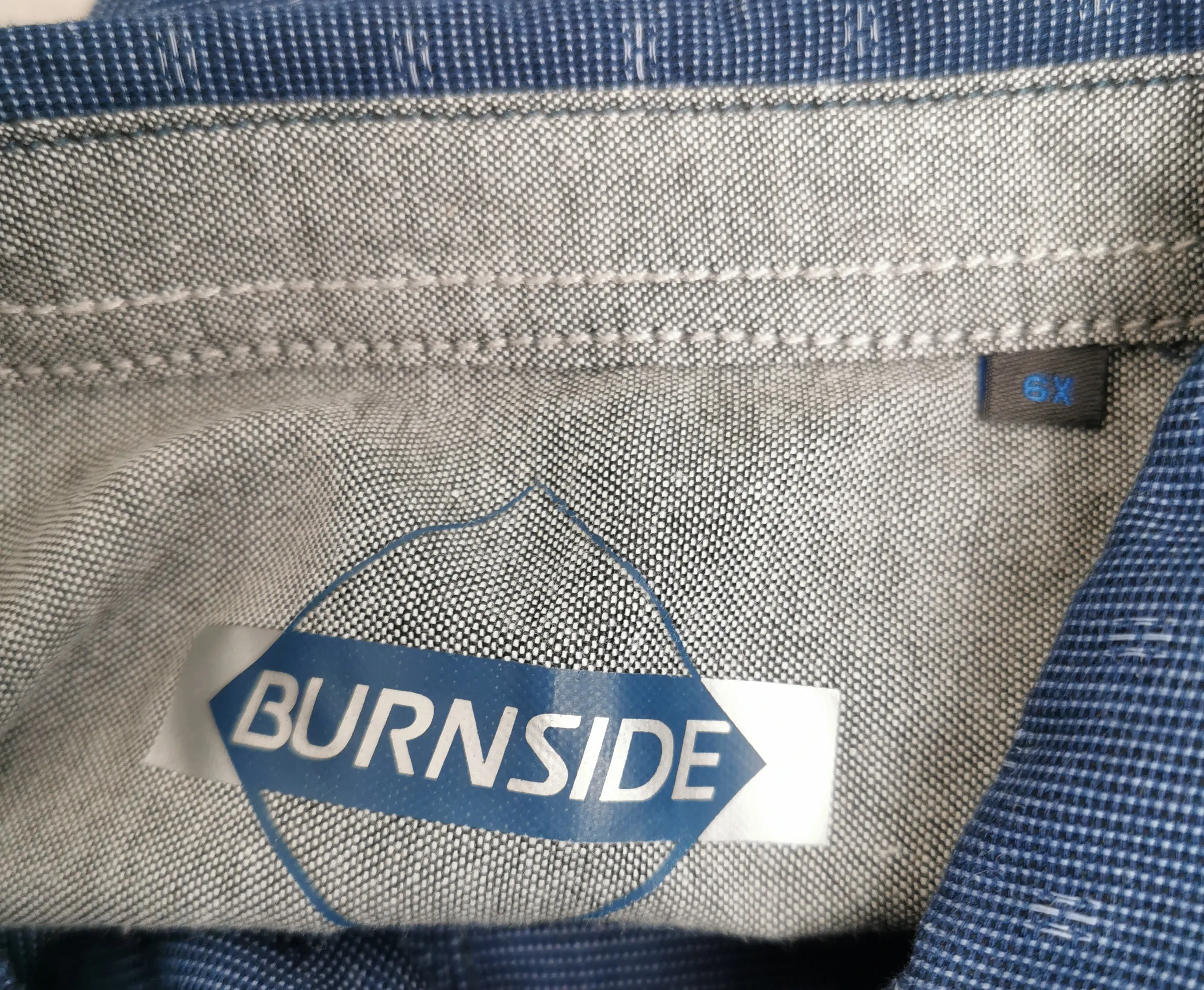 BOY SIZE 6 YEARS - BURNSIDE, Long-Sleeve Dress Shirt EUC B3