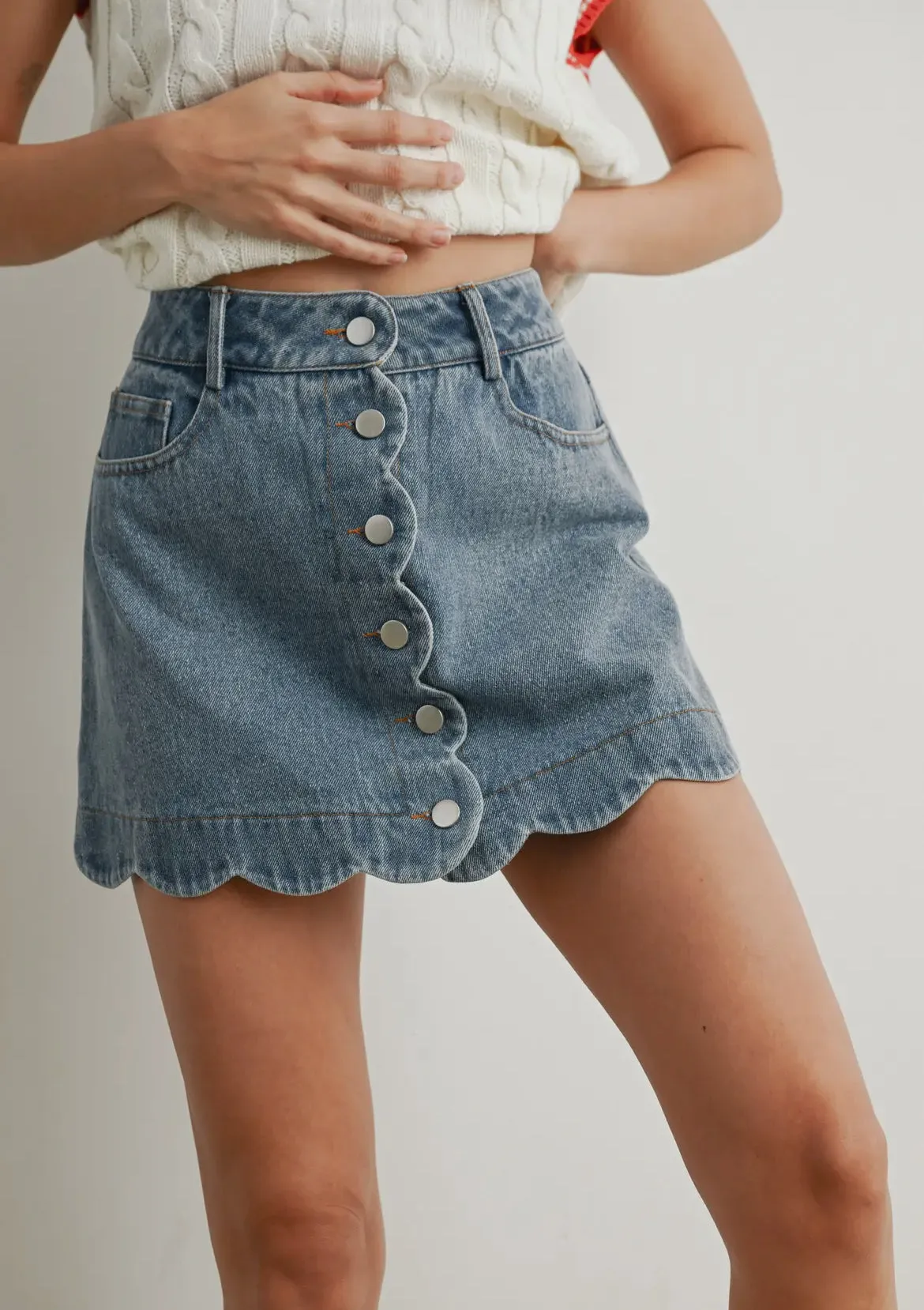 Brody Scallop Skirt