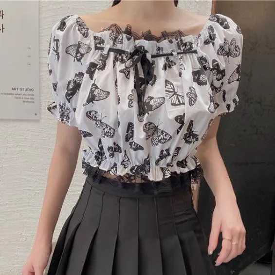 Butterfly Crop Top SD00485