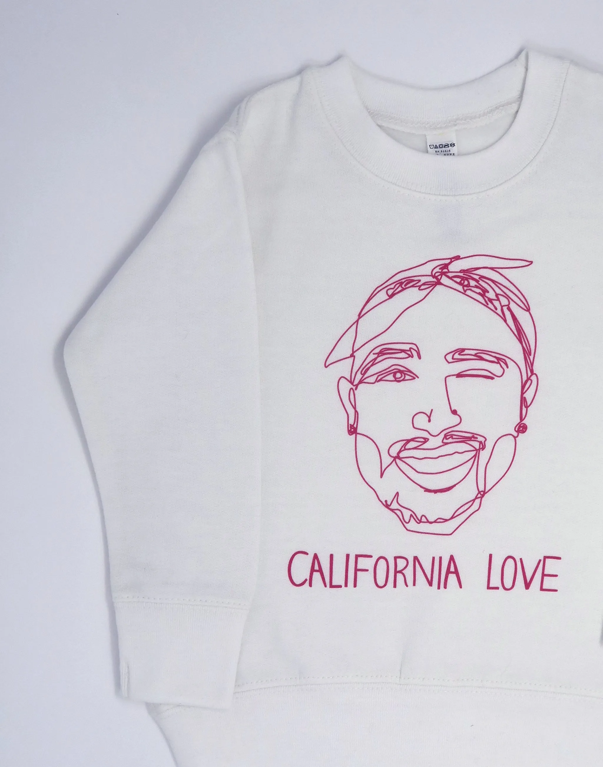 California Love Tupac Kids Sweatshirt