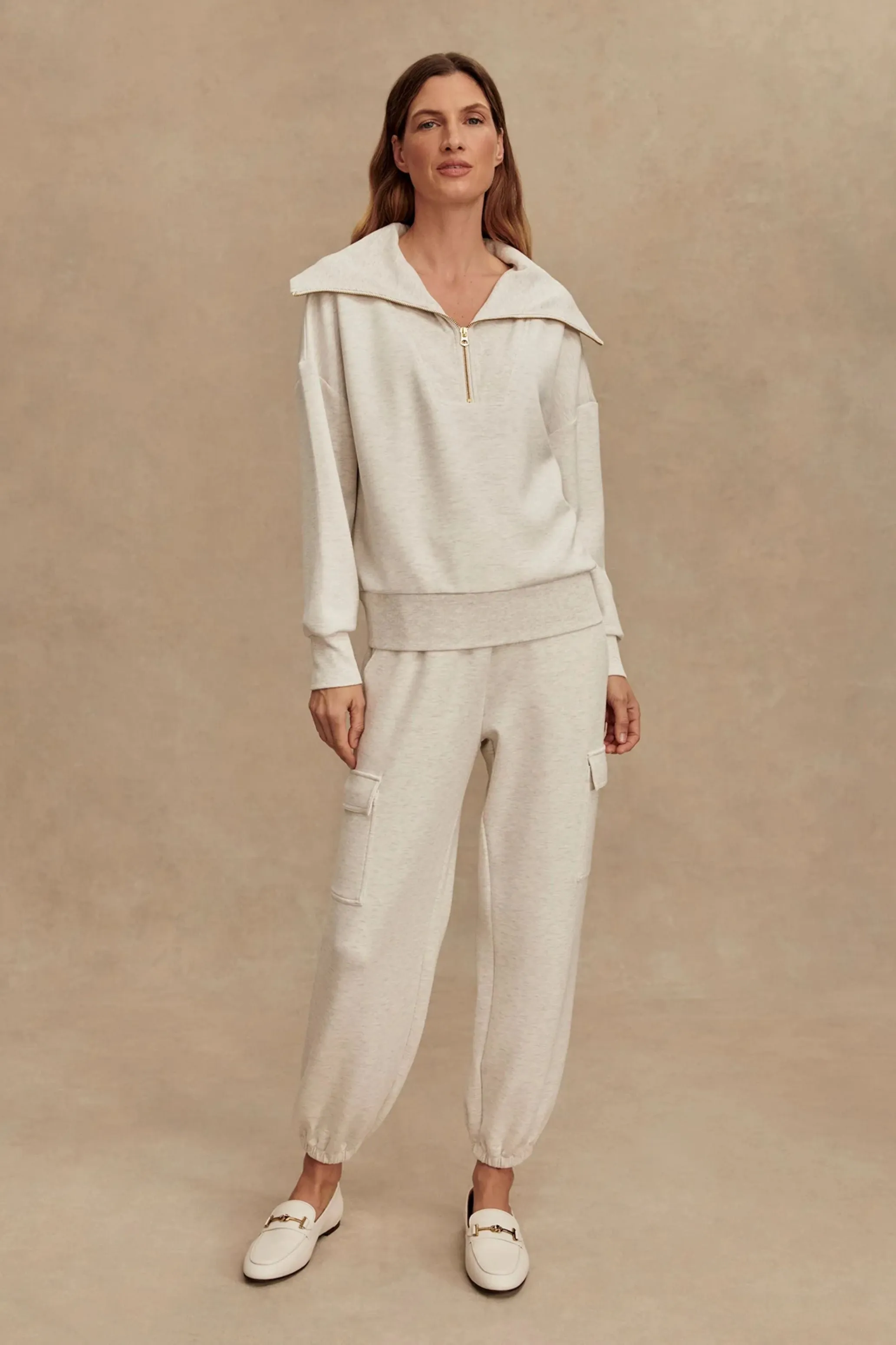 Catherine Half Zip Sweat