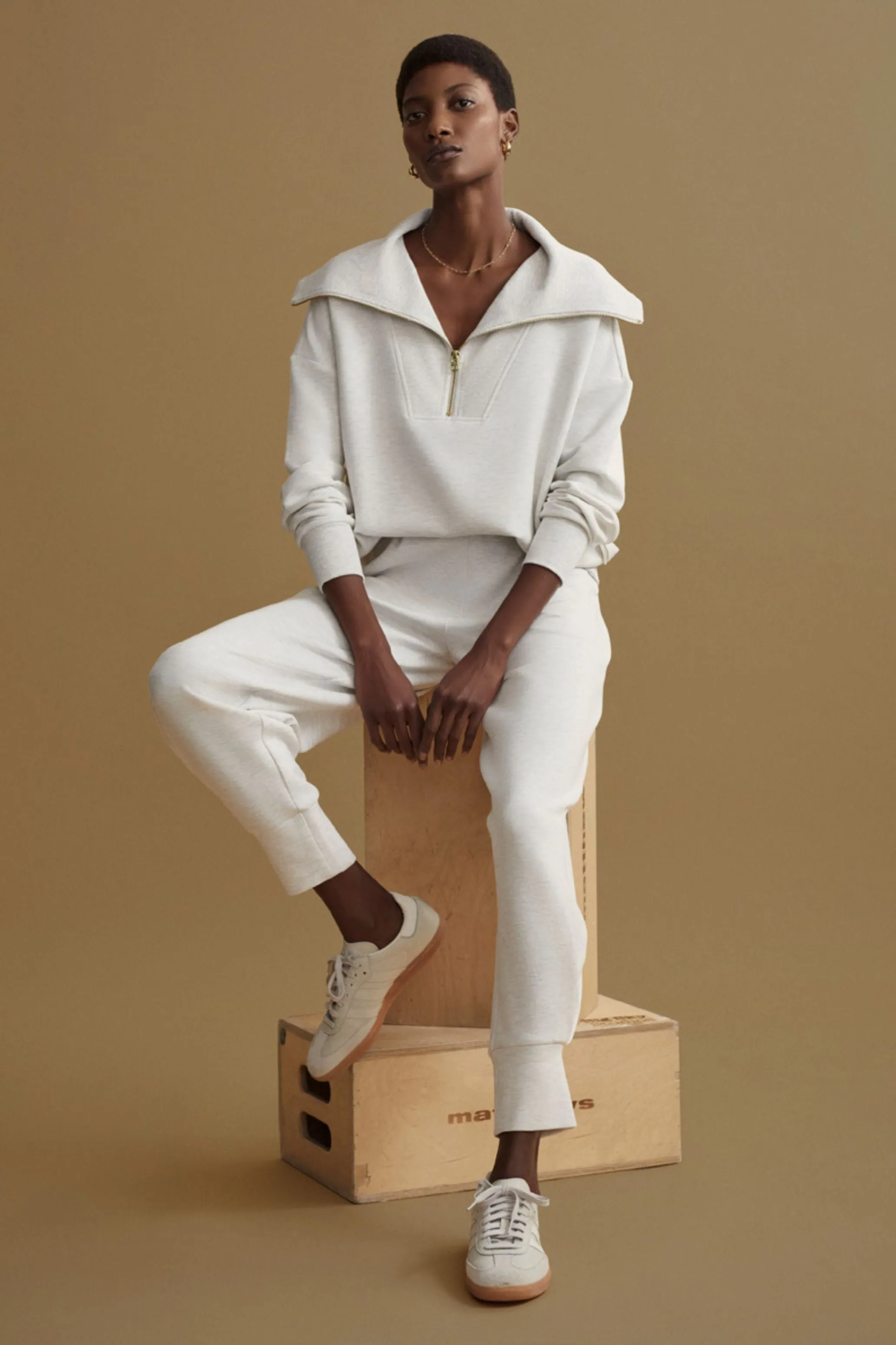 Catherine Half Zip Sweat