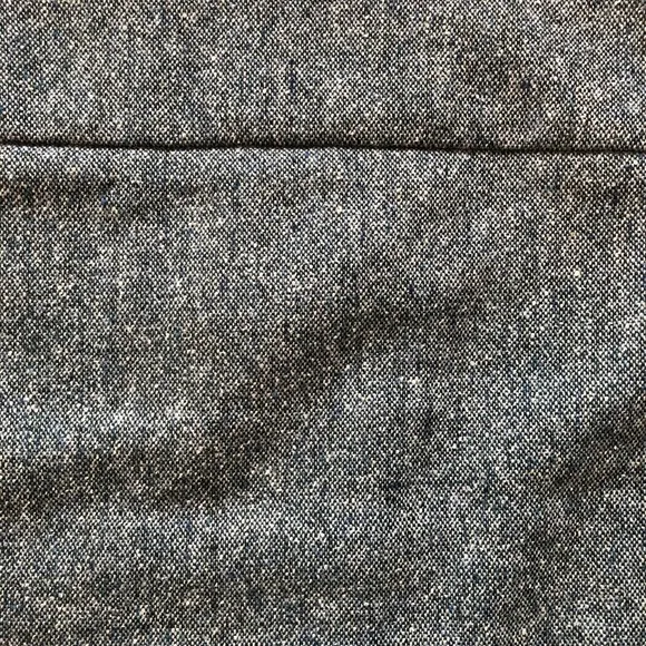 Chaiken Teal Tweed Wool/Silk Sculptured Skirt - 2