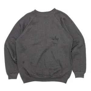 Charcoal Raglan Crewneck (XL)