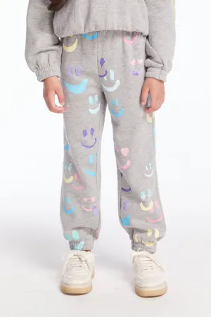 Chaser Smiley Daze Girls Sweatpants