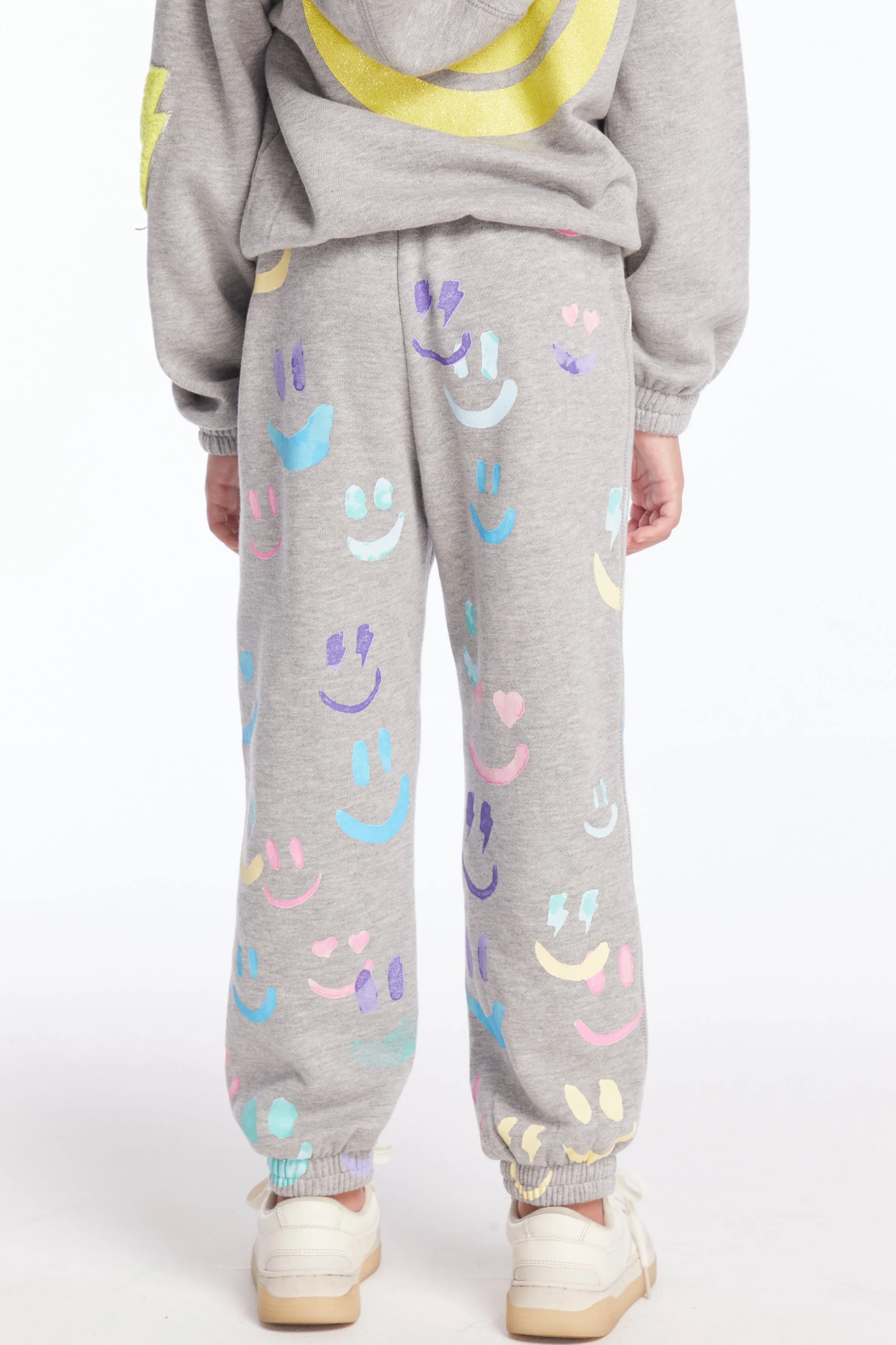 Chaser Smiley Daze Girls Sweatpants