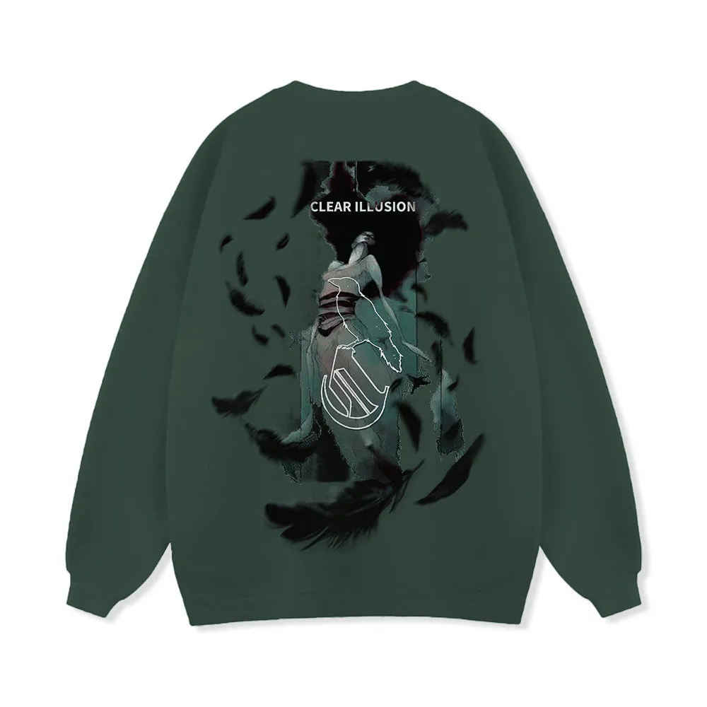 CI | Painful Man Printed Sweatshirt