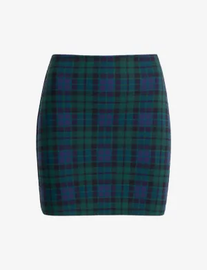 CLASSIC PRINT MINI SKIRT 110824