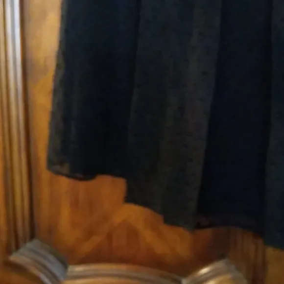 Club Monaco Black Silk Eyelash Chiffon Skirt Sz 6
