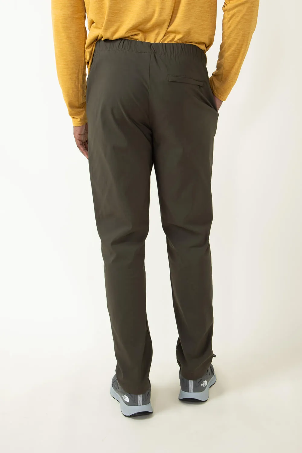 Copper & Oak Elastic File Tech Jogger Pants for Men in Green | K4S4164-DARKOLIVE