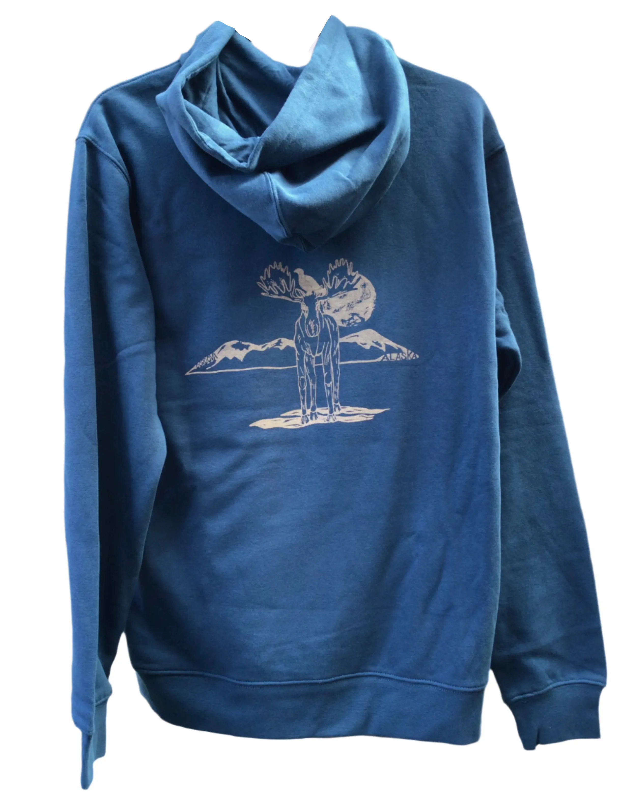 Cordova Alaska Moose Hoodie