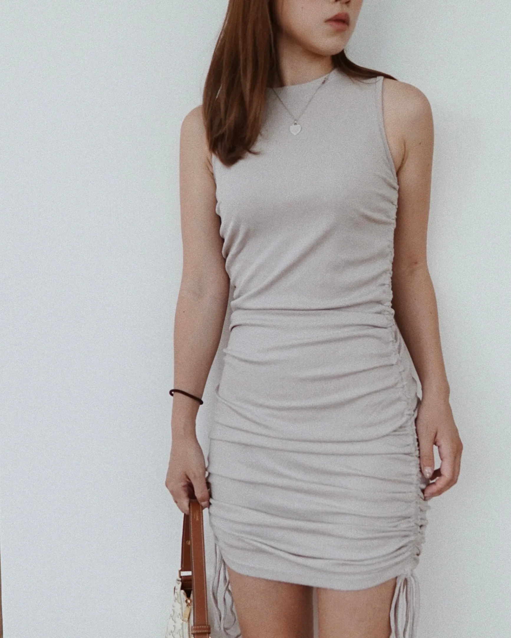 Corie Ruched Mini Dress