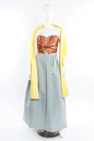 Corset, Skirt & Shawl Set