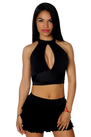 Crop Top & Mini Skirt