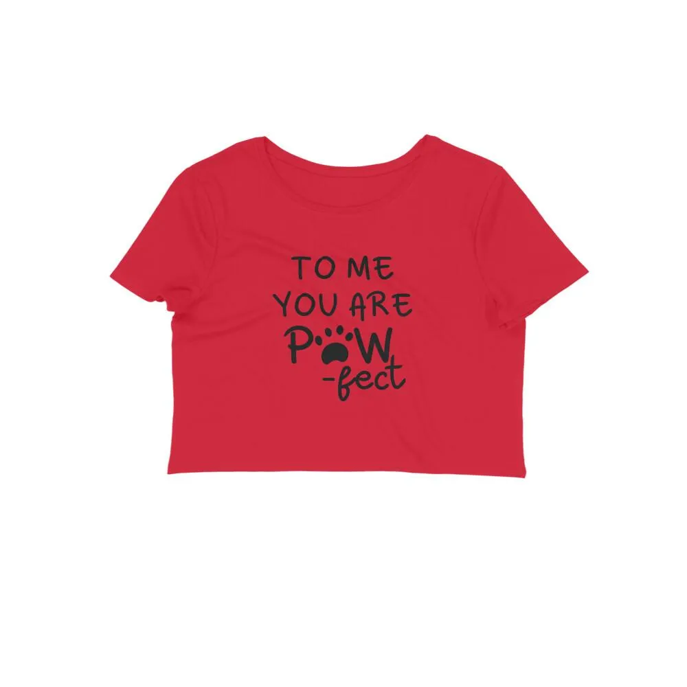 Crop Top (Women) - Pawfect Partner (8 Colours)