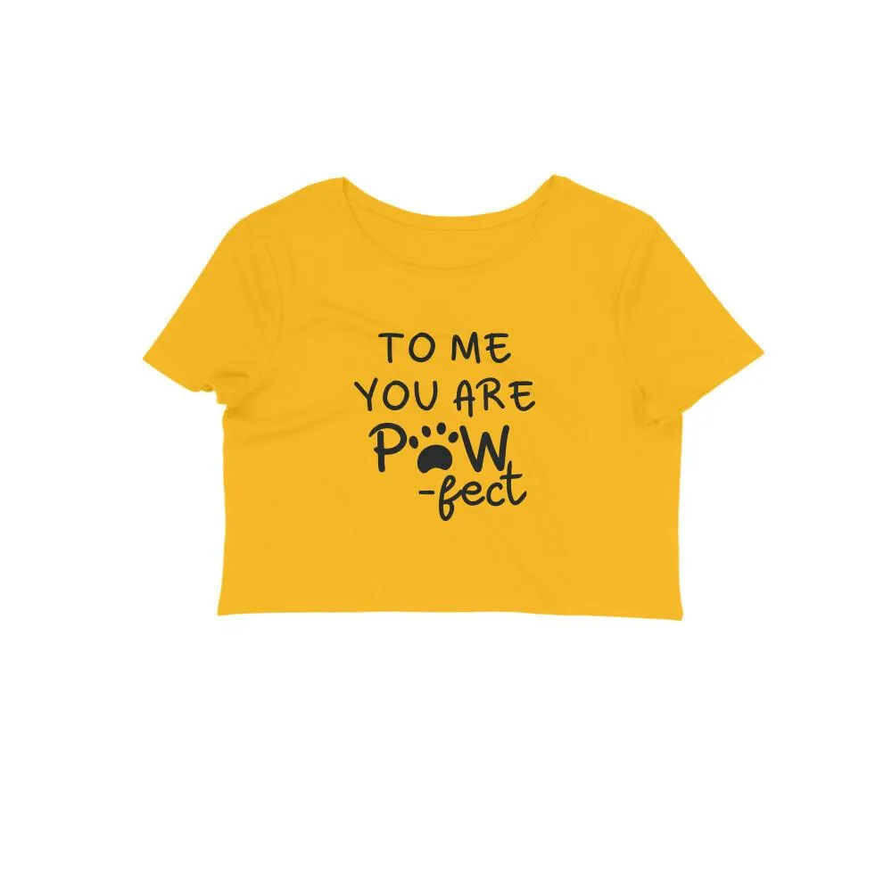 Crop Top (Women) - Pawfect Partner (8 Colours)