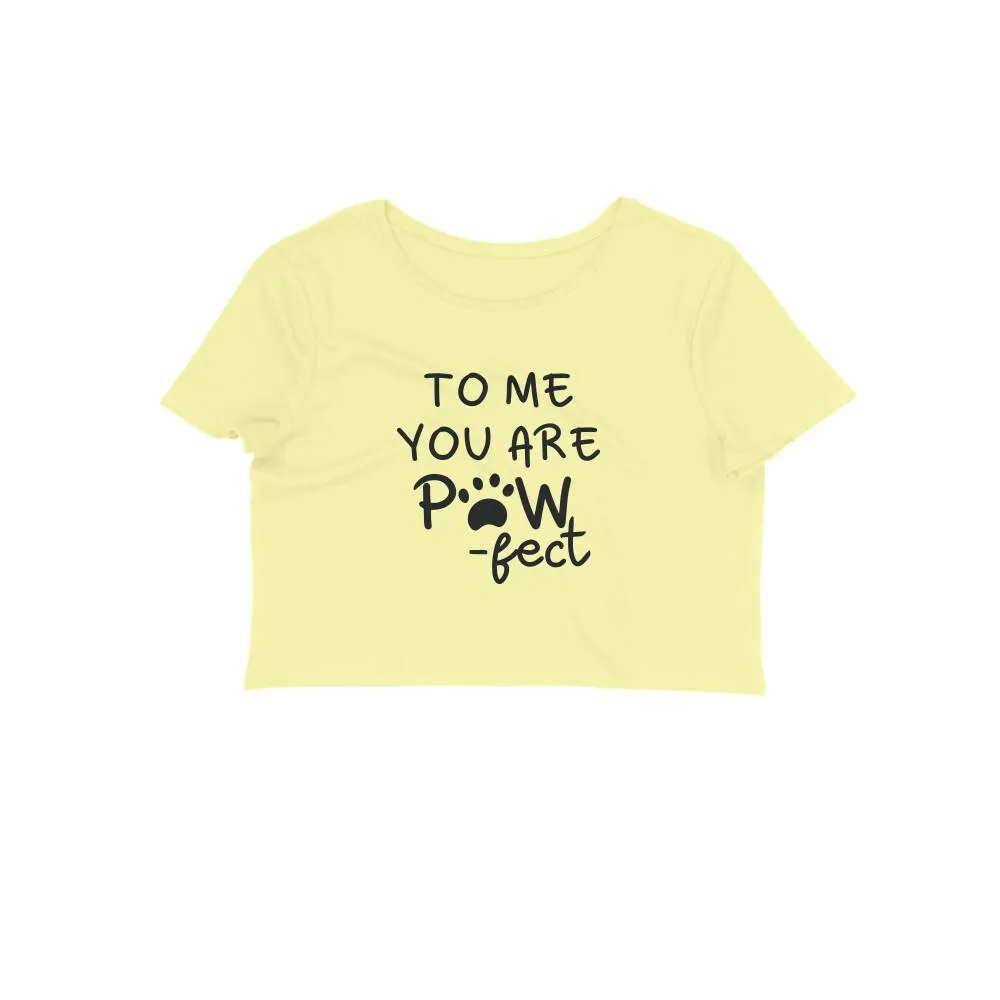 Crop Top (Women) - Pawfect Partner (8 Colours)