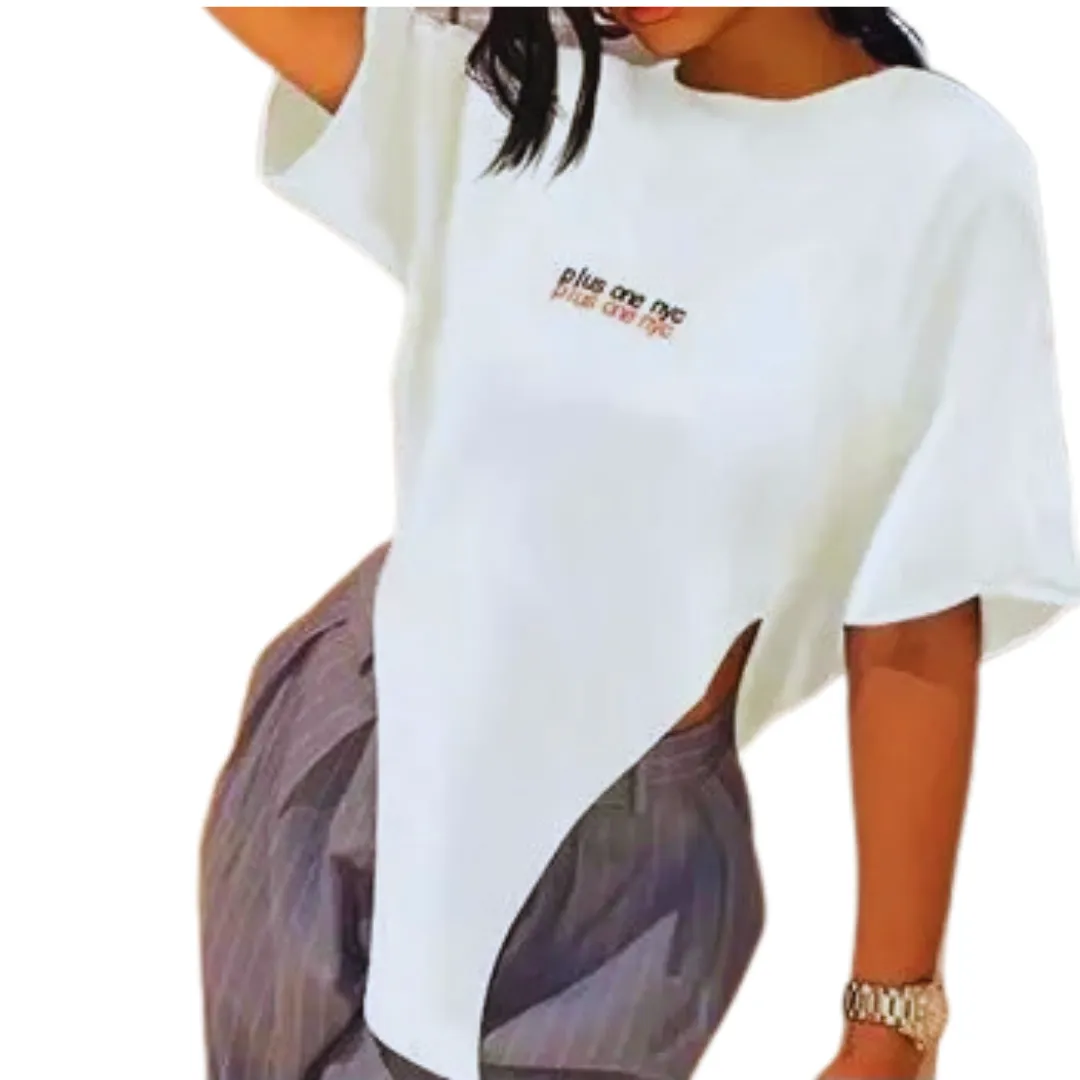 Crush fashion print crop top