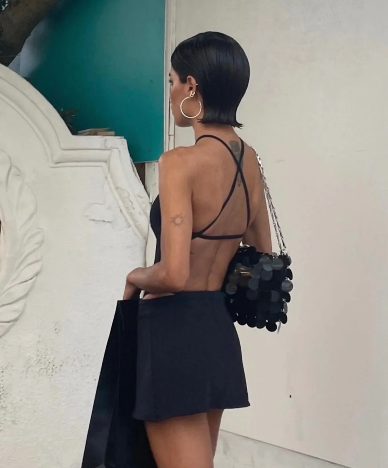 Danielle Guizio - Micro mini stretch mini skirt