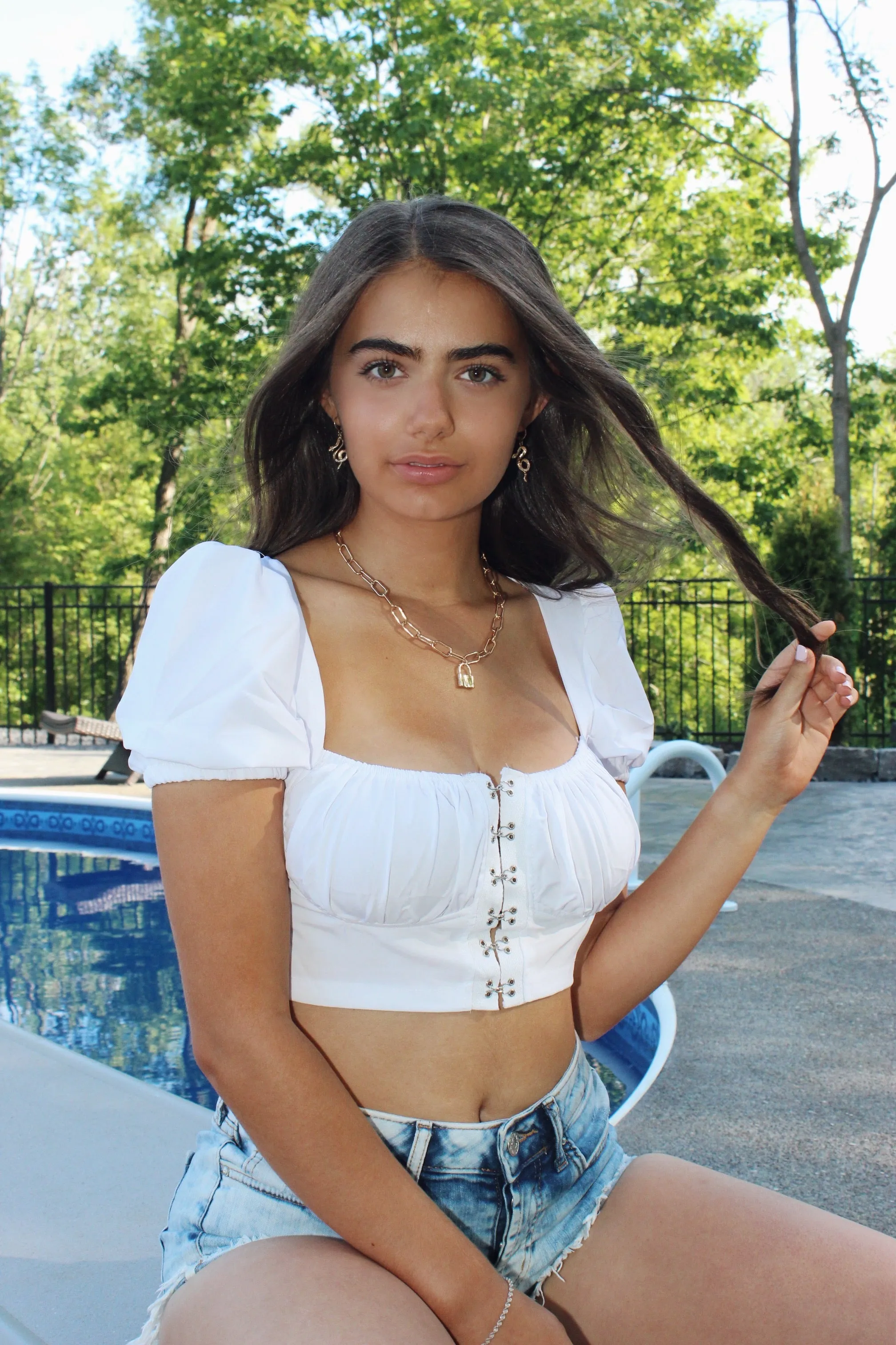DECLAN Cropped Bustier