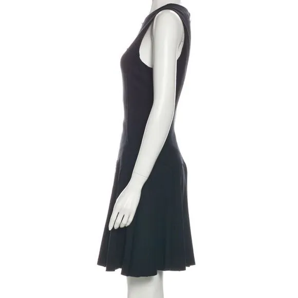 Derek Lam Sleeveless Exposed Seam Black Dress LBD