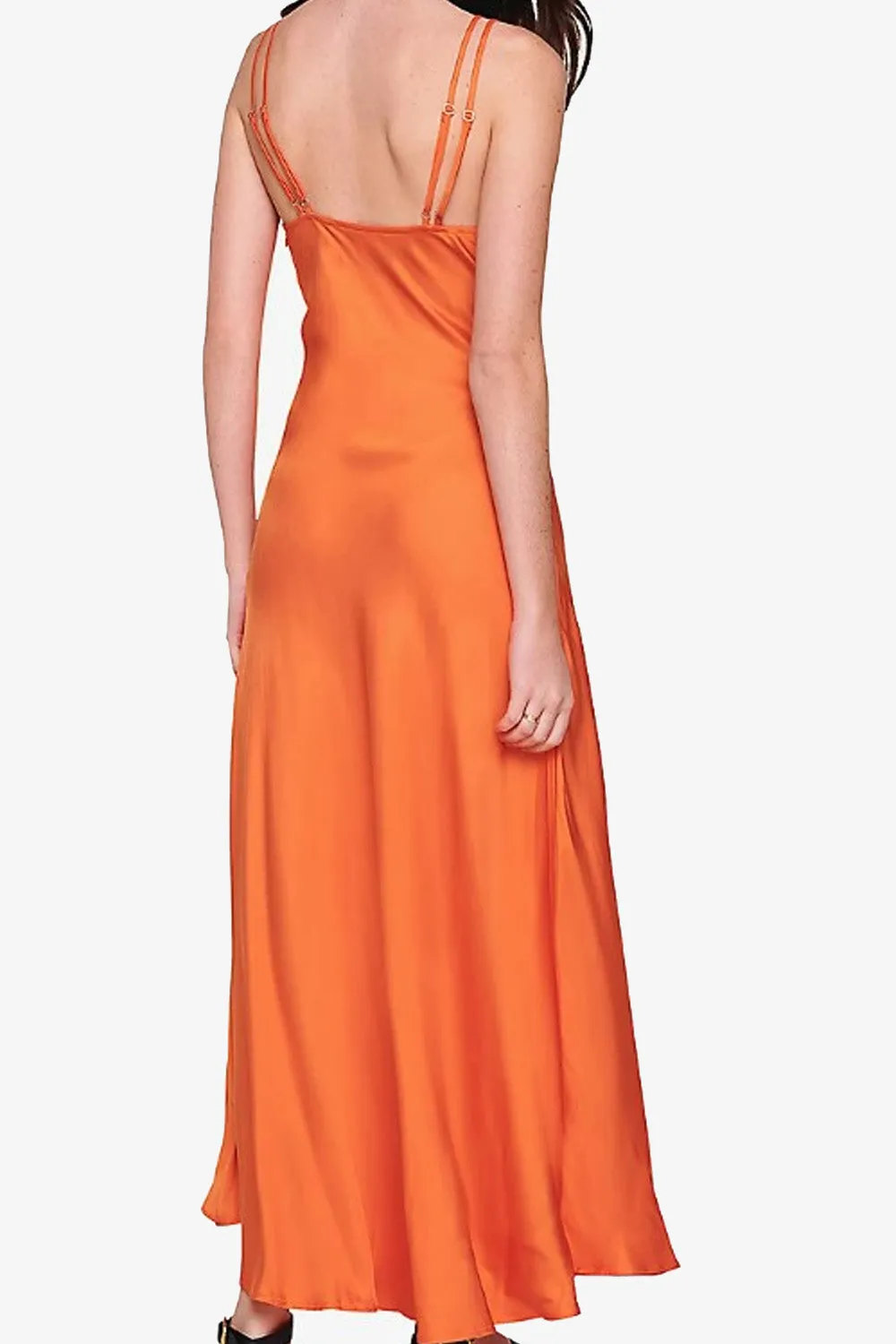 Descent Orange Dress