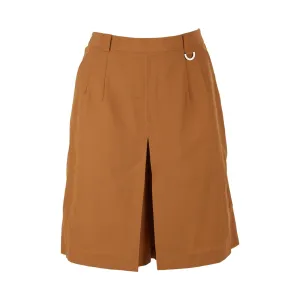 Dior Brown Pleated Skirt