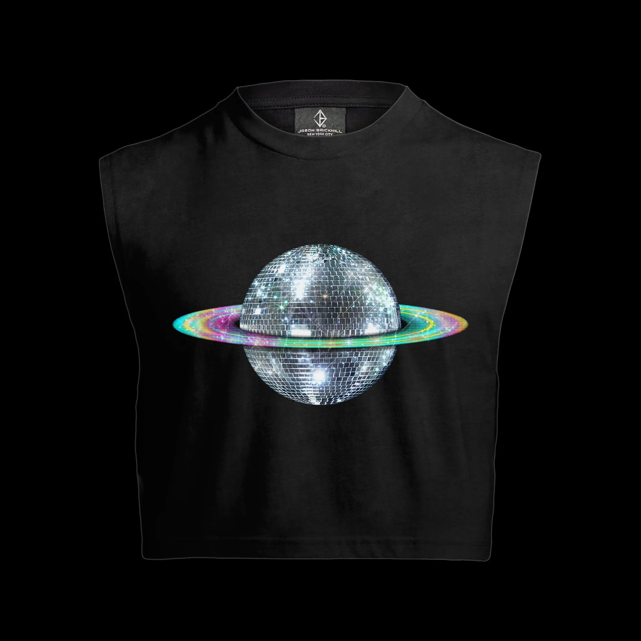 ‘Disco Planet’ Lenticular Crop
