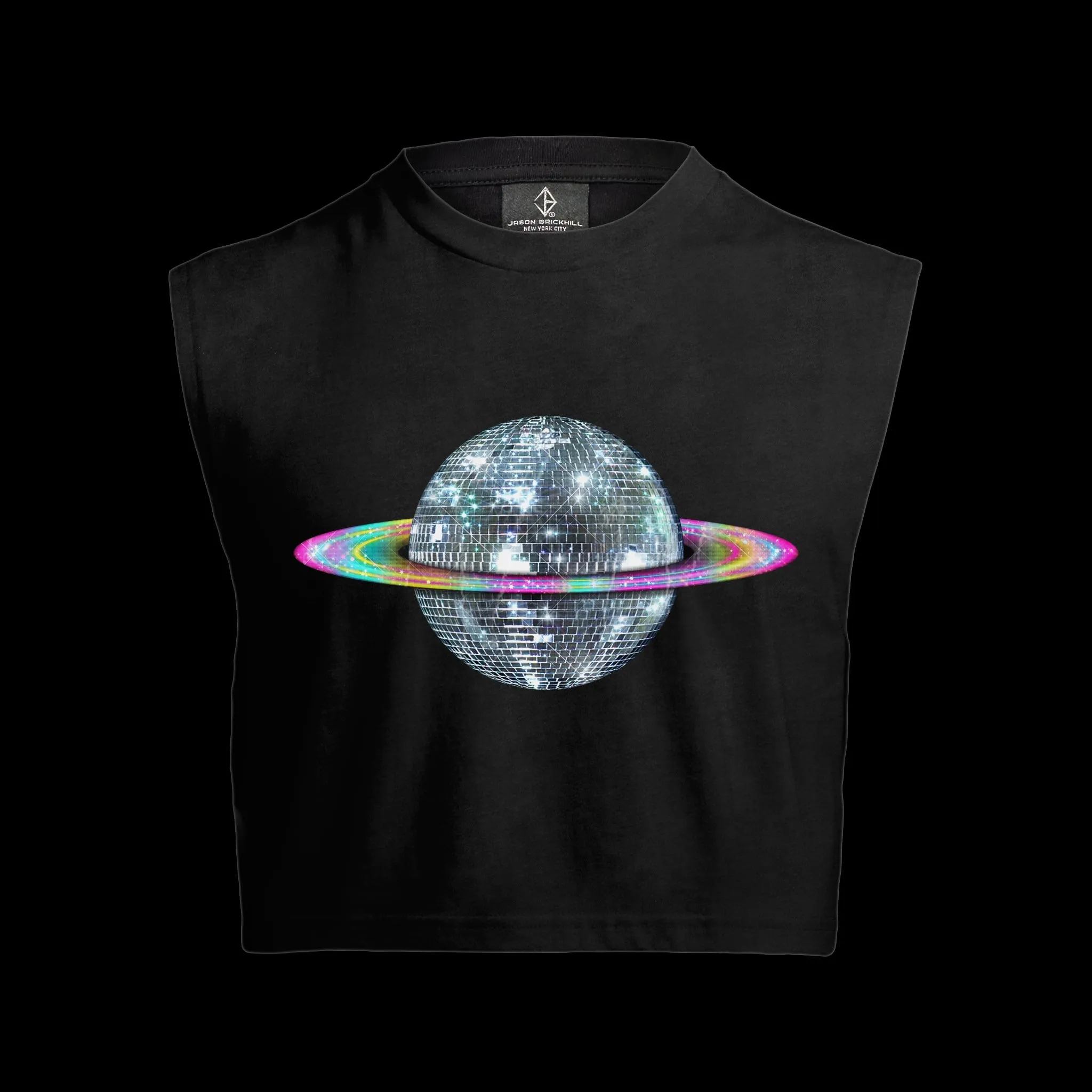 ‘Disco Planet’ Lenticular Crop