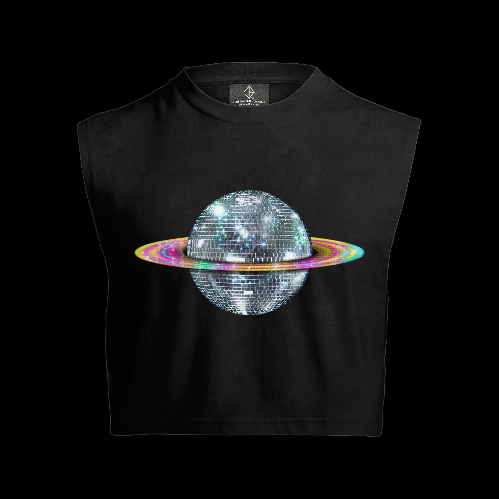 ‘Disco Planet’ Lenticular Crop