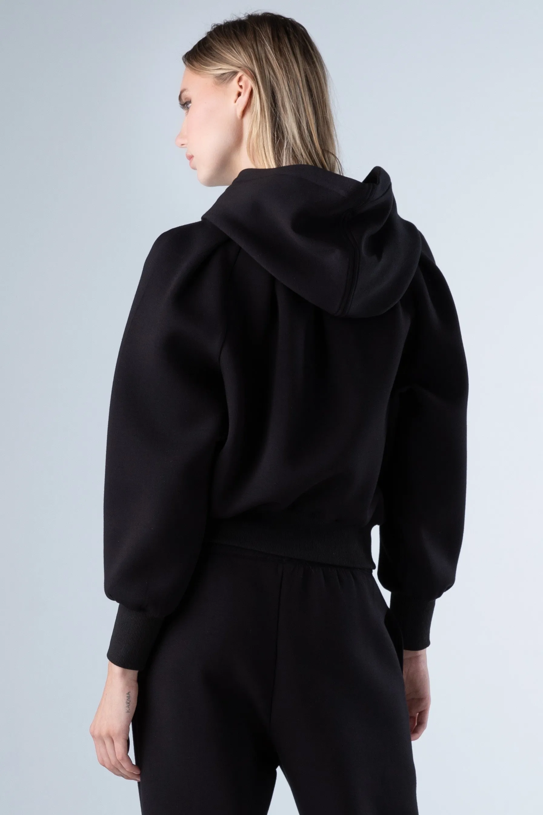 Dolman Sleeves Pullover Hoodie..