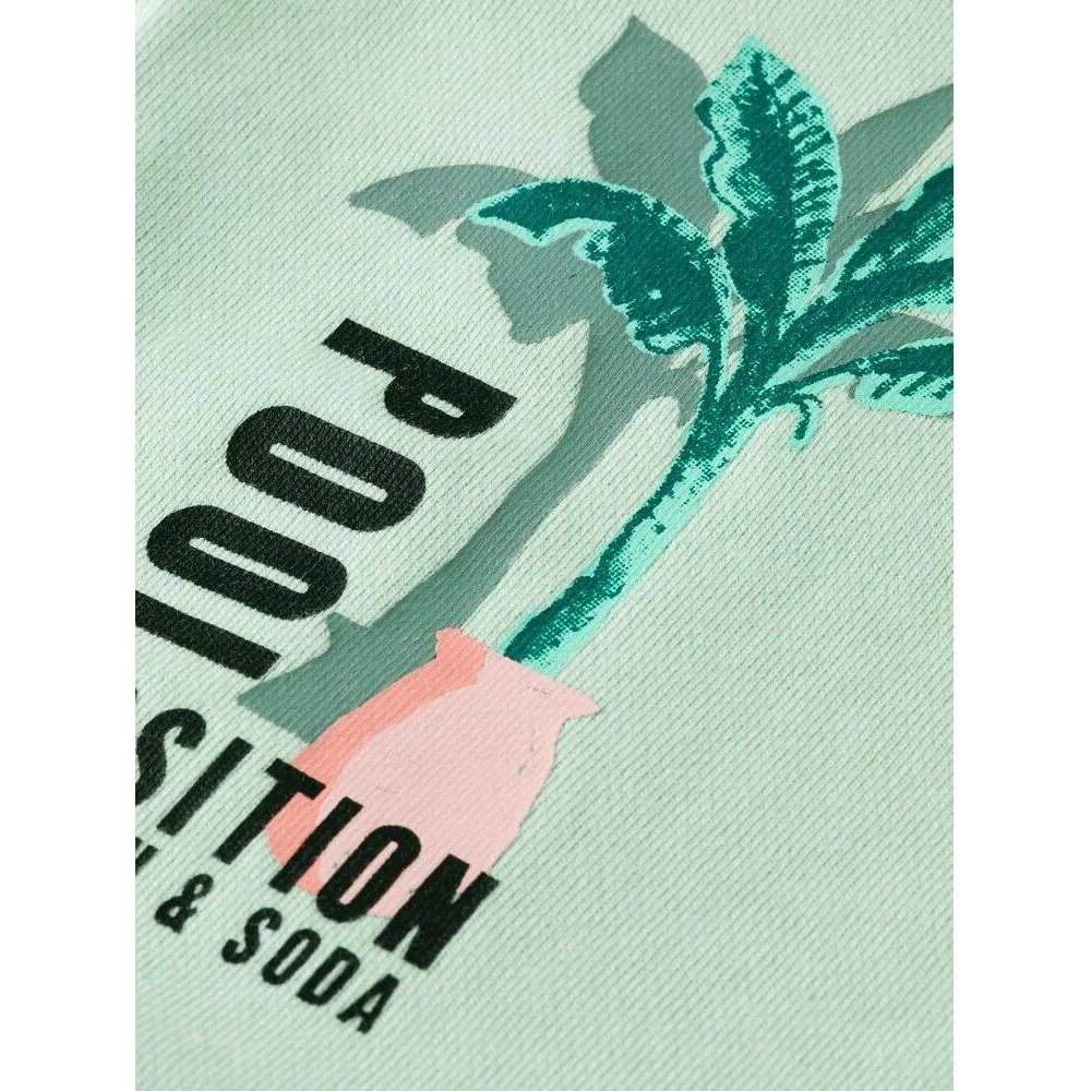 Double-Faced Sweathorts - Mint