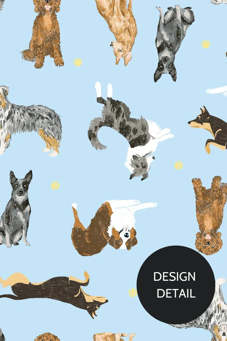 Down Under Dogs - Women's Scrub Top