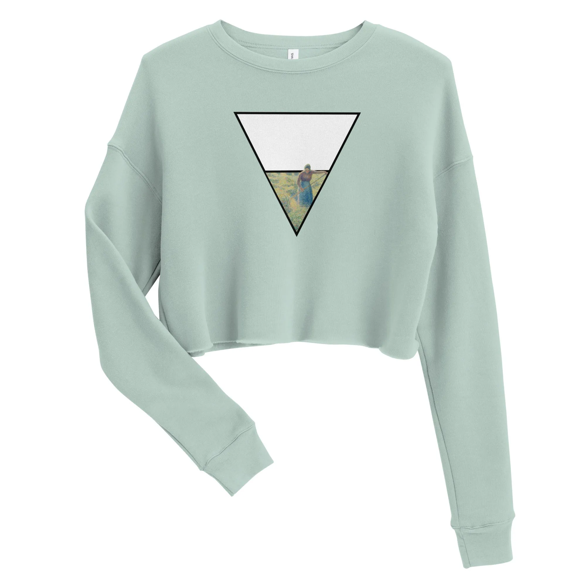 EARTH Women's Crop Sweatshirt