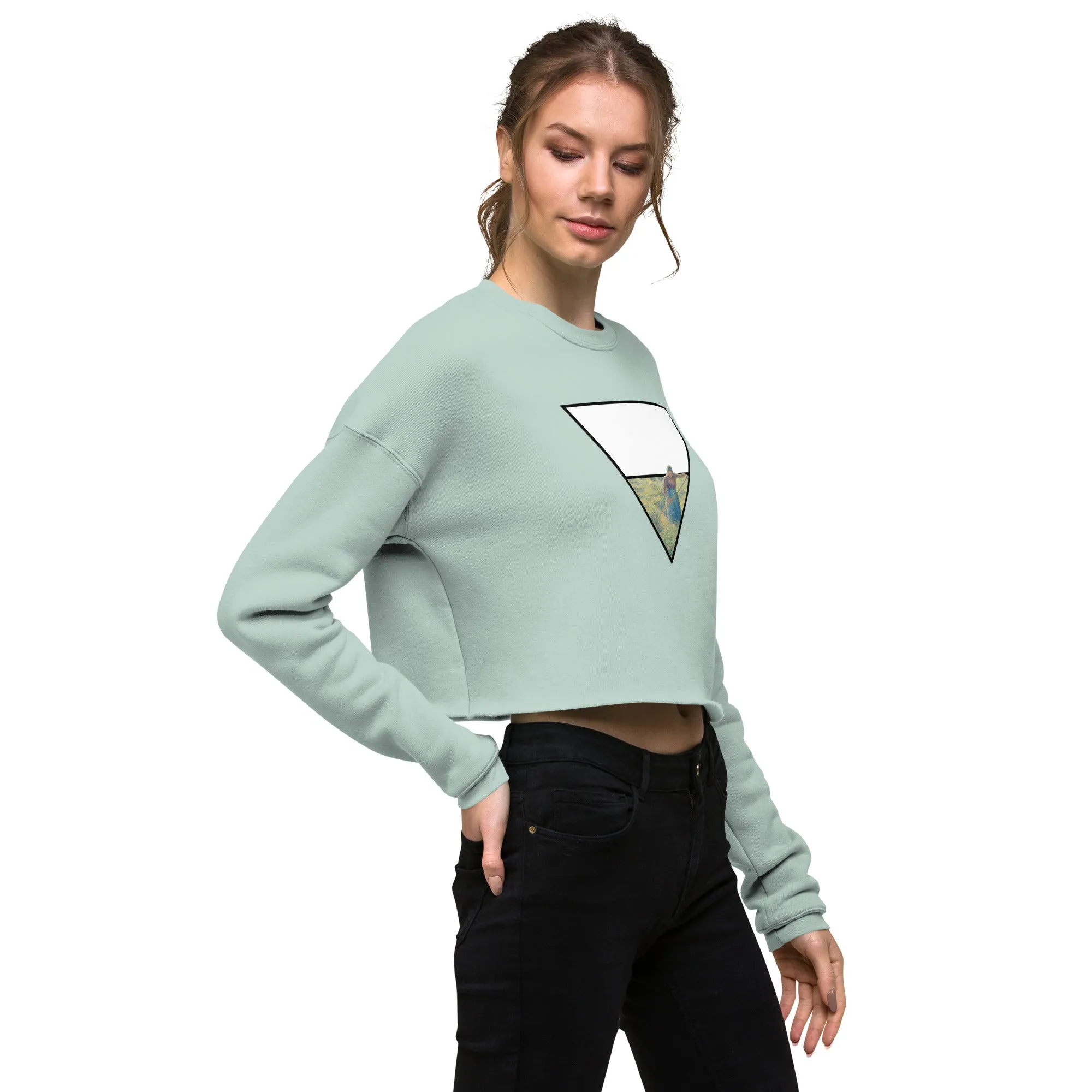 EARTH Women's Crop Sweatshirt