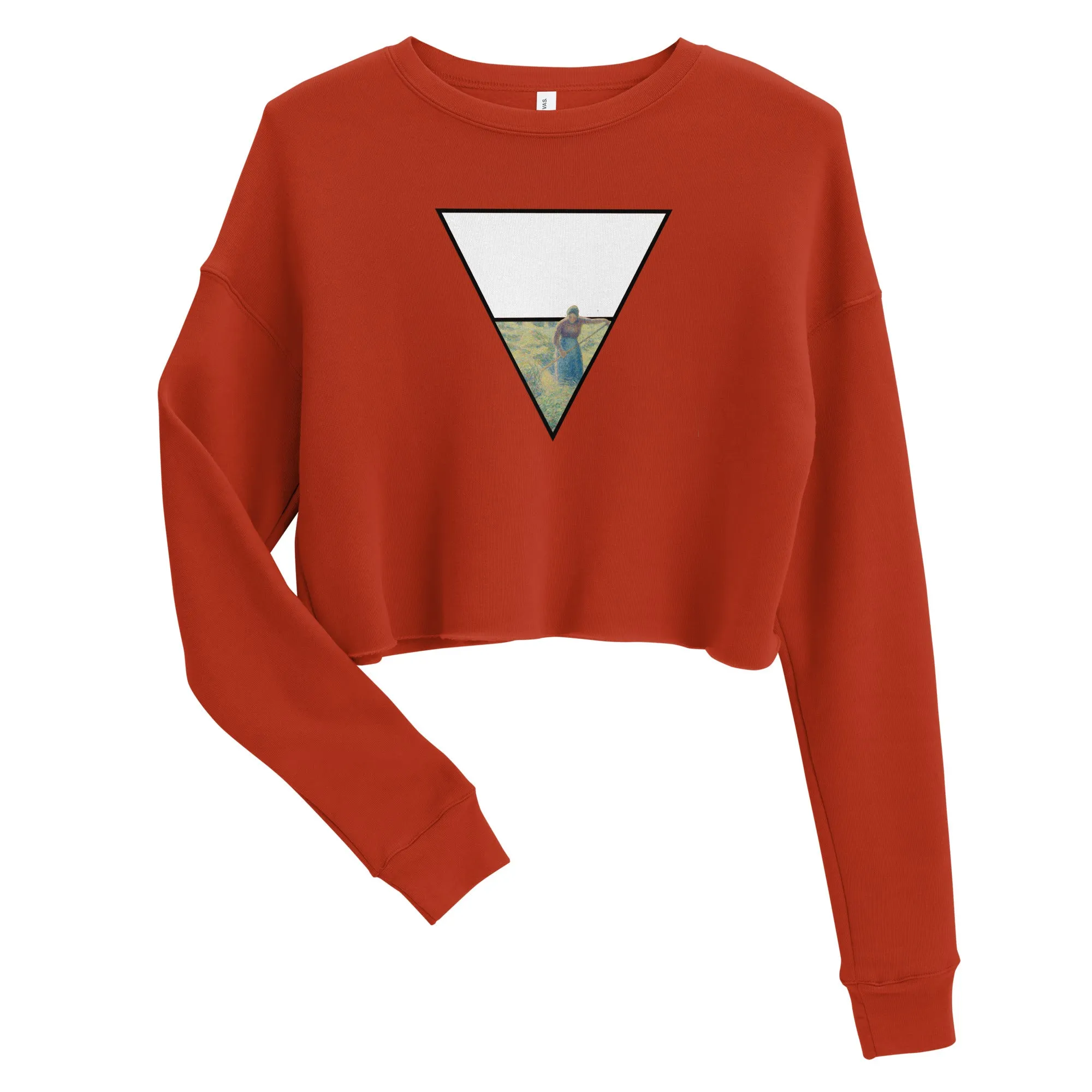 EARTH Women's Crop Sweatshirt