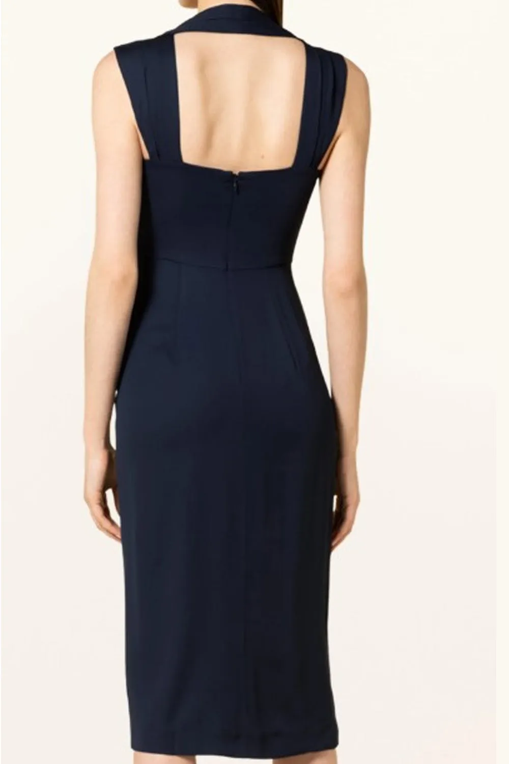 Earthly  Navy Dress