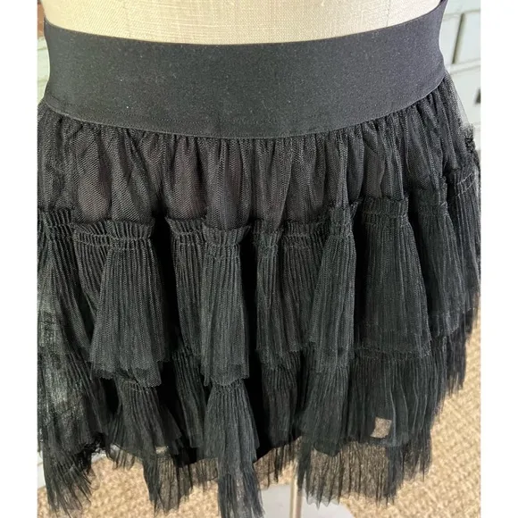 Elan Tulle Mini Skirt M